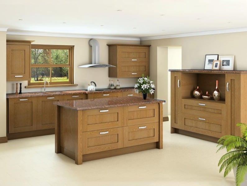 Shaker Oak solid wood