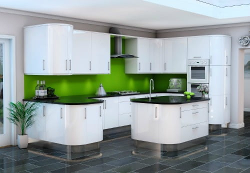 Urbani high gloss white